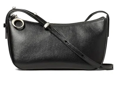 Kate Spade Halo Fine Grain Leather Crossbody Wallet Handbags Black: One Size