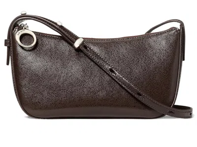Kate Spade Halo Glazed Leather Crossbody Wallet Handbags Hot Fudge: One Size In Brown