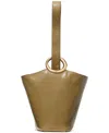 Kate Spade Halo Glazed Mini Bucket Bag In Green