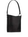 Kate Spade Halo Leather Bucket Bag In Black