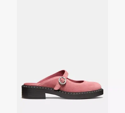 Kate Spade Halo Mary Jane Mule Flat In Pink