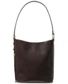Kate Spade Halo Medium Bucket Bag In Brown