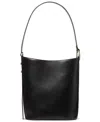 Kate Spade Halo Medium Smooth Leather Bucket Bag In Black
