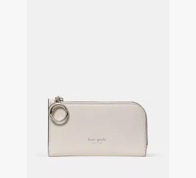 Kate Spade Halo Small Bifold Wallet In White