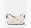 Kate Spade Halo Studded Crossbody In White