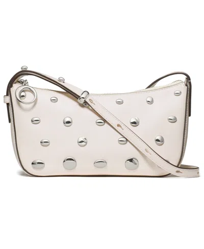 Kate Spade Halo Studded Small Crossbody Bag In White