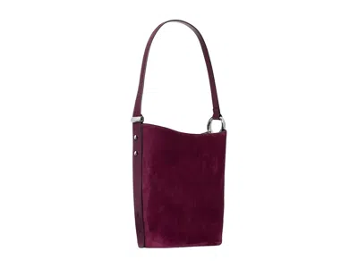 Kate Spade Halo Suede Bucket Shoulder Handbags Purple Agate: One Size