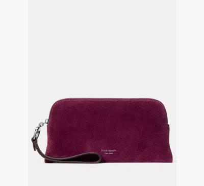 Kate Spade Halo Suede Wristlet