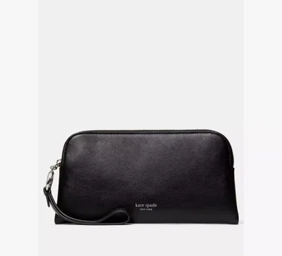 Kate Spade Halo Wristlet In Black