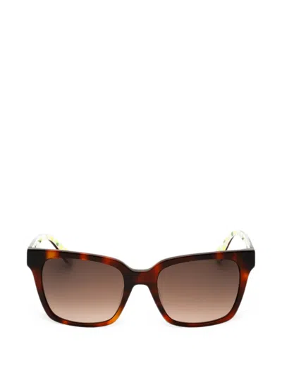 KATE SPADE HARLOW RECTANGLE-FRAME SUNGLASSES