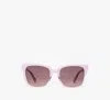 Kate Spade Harlow Sunglasses In Lilac Petal