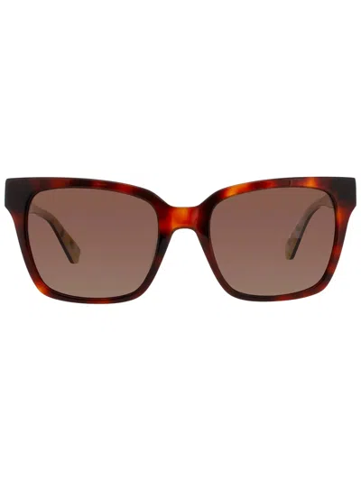 Kate Spade Harlow/g/s Sunglasses In 0086/ha - Havana - Brown Gradient