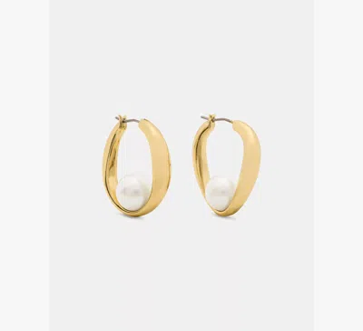 Kate Spade Harmony Hoops In Gold