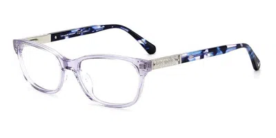 Kate Spade Hazen 789 Women's Glasses Purple Size 49 - Free Lenses - Blue Light Block Available In Multi
