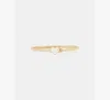 Kate Spade Heart And Spade Thin Bangle In White