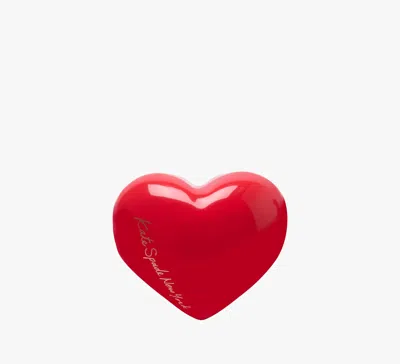 Kate Spade Heart You Statement Ring In Red