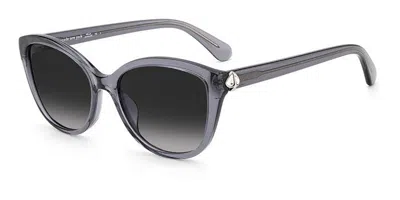 Kate Spade Hensley/g/s Vestibilità Orientale Kb7/9o Occhiali Da Sole Grigi Per Donna In Yellow