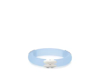 Kate Spade Heritage Bloom Bangle In Gray