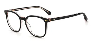 Kate Spade Hermione/g Asian Fit 807 Women's Glasses Black Size 54 - Free Lenses - Blue Light Block Available In Black Light Pink