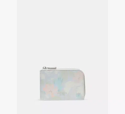 Kate Spade Hidden Garden Mini Zip Card Case In Multi