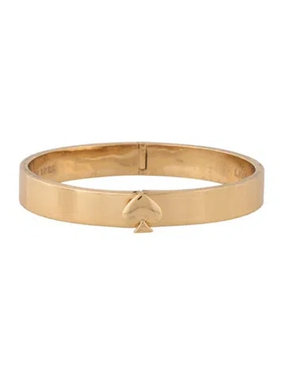 Pre-owned Kate Spade Hinged Bangle Bracelet, 6.75" In Multicolor