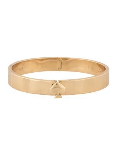 Pre-owned Kate Spade Hinged Bangle Bracelet, 6.75" In Multicolor