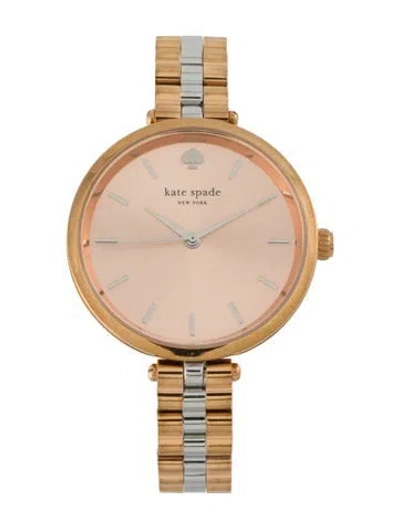 Pre-owned Kate Spade Holland Watch, 34mm In Multi