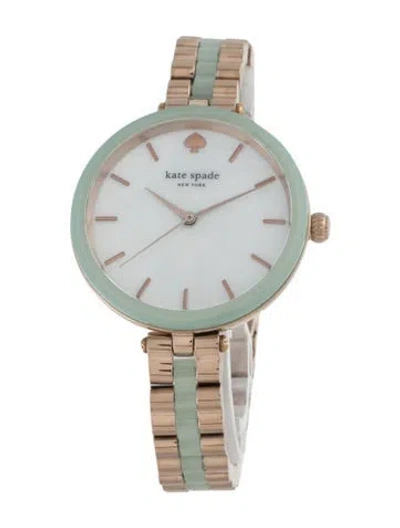 Pre-owned Kate Spade Holland Watch, 34mm In Multi