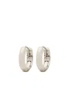 Kate Spade Brilliant Statements Metal Huggies In Metallic