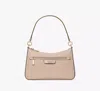 Kate Spade Hudson Colorblocked Convertible Crossbody In Timeless Taupe