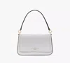 Kate Spade Hudson Colorblocked Convertible Flap Shoulder Bag In Stone Path
