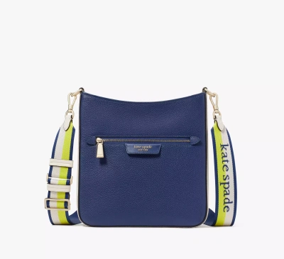 Kate Spade Hudson Colorblocked Messenger Crossbody In Outerspace