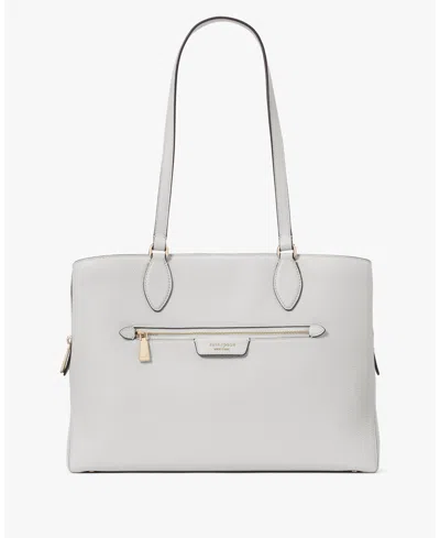 Kate Spade Hudson Medium Tote Bag In Stone Path
