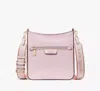 Kate Spade Hudson Messenger Crossbody In Shimmer Pink