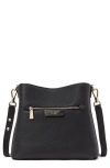 KATE SPADE HUDSON PEBBLE LEATHER SHOULDER BAG