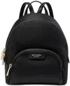Kate Spade New York Hudson Large Pebbled Leather Backpack In Black