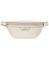 Kate Spade Hudson Pebbled Leather Belt Bag In Parchment.