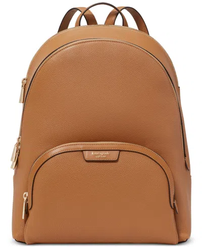 KATE SPADE HUDSON PEBBLED LEATHER LARGE BACKPACK