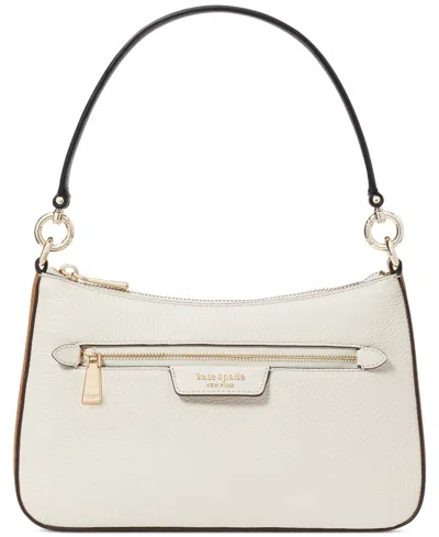 Kate Spade Hudson Pebbled Leather Small Convertible Crossbody In Neutral