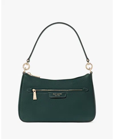 Kate Spade Hudson Pebbled Leather Small Convertible Crossbody In Northern Pine