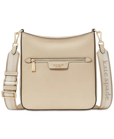 Kate Spade Hudson Small Pebbled Leather Messenger Crossbody In Mountain P