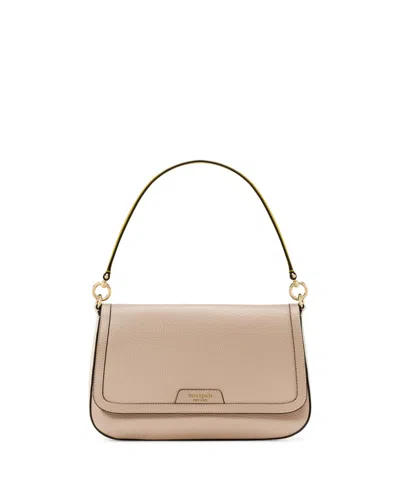 Kate Spade Hudson Small Shoulder Bag In Timeless Taupe Multi