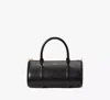 Kate Spade Icon Small Barrel Bag In Black