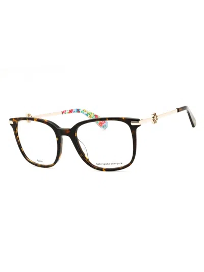 Kate Spade Ilana Rectangular Eyeglasses For Women In Brown