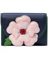 Kate Spade In The Garden Card Case In Parisian Navy Multi