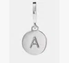 Kate Spade Initial A Mini Charm In Metallic