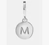 Kate Spade Initial M Mini Charm In Metallic
