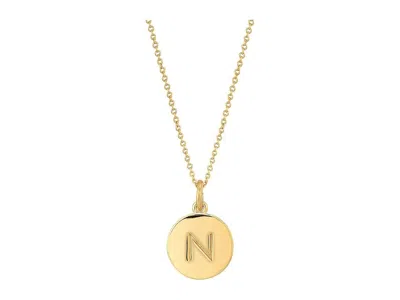 Kate Spade Initial Pendant Women's Necklace N Gold