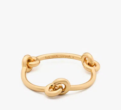 KATE SPADE INTERLOCK BANGLE