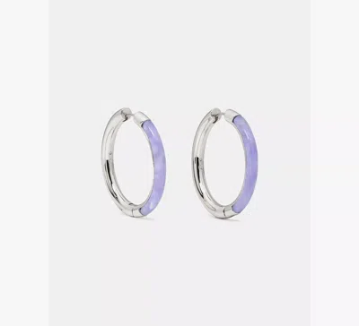Kate Spade Interlock Hoops In Multi